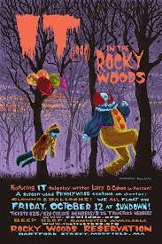 Poster it 1990 film stephen king tim curry. Mister Reusch On Twitter New Poster Available Stephen King S It 1990 At Rocky Woods With Coolidgemidnite Poor Georgie Https T Co 0hem0pnppz It It1990 Pennywise Stephenking Coolidgeaftermidnite Rockywoods Misterreusch Horror