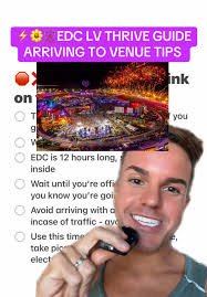 ⚡️🌼🎡EDC LV THRIVE GUIDE & TIPS SERIES: don’t drink
