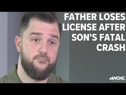 NC man has driver's license suspended, fined $20K for son's crash