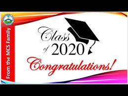 Graduation is a milestone for most. Mcs Virtual Graduation Program Sy 2019 2020 Youtube