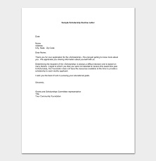 You can often refer to the school's admissions website or even reach out to the admissions department to discover what information your letter should contain and how it should be submitted, such. College Rejection Letter Template Samples Examples