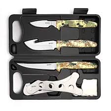 Maybe you would like to learn more about one of these? Gvdv Hunting Knife Kit Field Dressing Gear Accessories Set For Men Butcher Game Processing For Deer Hunting Fishing Camping 6 Pieces In Saudi Arabia Whizz Fixed Blade Hunting Knives