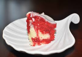 Arrange remaining berries decoratively over top of cake. Cake Recipe Red Velvet Cake Recipe Gel