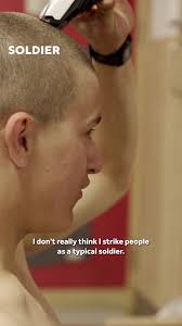 You've never seen a guy with glasses in the army' #Soldier is now sho...