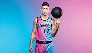 Miami heat city edition jerseys, heat city apparel keep your nba closet fresh while showing off some local flair with authentic miami heat city edition jerseys from the nba store. Heat Unveil Vice Versa Uniform With Gradient Scheme Nba Com