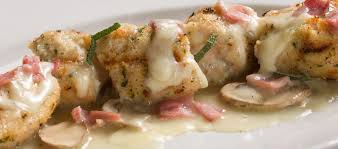 The ambiance is fantastic, like something out of god father or goodfellas and the service superb. Chicken Spiedini Proscuitto Zia S On The Hill Saint Louis Missouri Chicken Spiedini Italian Recipes Cooking Recipes