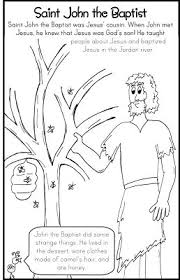 Peter healed blind man coloring pages. Coloring Pages John The Baptist Christian