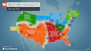 Both day and night temperatures will be at about +26ºc and +21ºc. When Will The Winter Weather End In The U S A National Spring Forecast Wbir Com