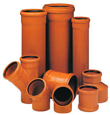 160mm Orange Color PVC Drainage Pipe - Corrosion Resistant