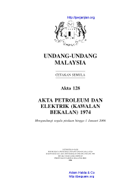 Ham peraturan menteri perhubungan keputusan menteri keuangan peraturan menteri perdagangan peraturan menteri perindustrian peraturan peraturan bpk no. Undang Undang Malaysia Akta Petroleum Dan Elektrik Kawalan Bekalan 1974