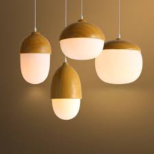 Natural wood for a restful furnishing, textile for a soft and warm atmosphere. Pendant Light Scandinavian Style Glass Bar Cafe Restaurant Imitation Wood Cute Nuts Light Pastoral Pendant Lamp Cl Mz140 Bar Cafe Light Nutsglass Cafe Aliexpress