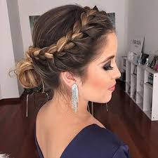 Half up half down prom hairstyle will give you more of a bohemian style. 31 Most Beautiful Updos For Prom Stayglam