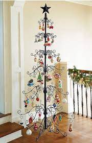 Ornament Tree Large 7 Scroll Tree Ornament Display Trees Ornament Tree Display Metal Christmas Tree Wall Christmas Tree