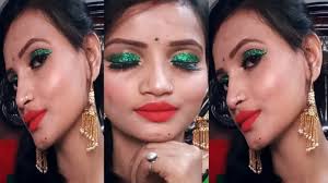 Make eye makeup as subtle as possible while still looking beautiful. Wedding Guest Makeup Look Saubhaya Makeup