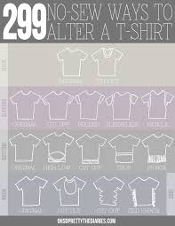 They are essential tools to quickly accomplish all diy clothing projects. Diy 299 No Sew Tee Shirts Infographic And Tutorial True Blue Me You Diys For Creatives