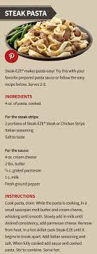 Pin By Steak Eze On Step Up To Steak Easy Pasta Easy Meals Recipes