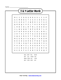 Esl crosswords make interesting vocabulary and grammar teaching activities in your lessons plans crosswords are also good supplementary esl teaching materials for your classroom. Free Printable Word Search Worksheets