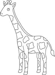 For Md Done In Hmmm Not Sure What Color Yet Giraffe Coloring Pages Animal Coloring Pages Zoo Animal Coloring Pages