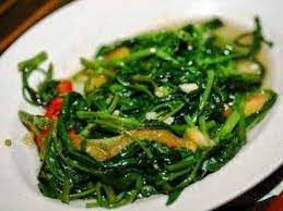 Resep Tumis Kangkung Terasi Tumis Resep Sayuran Resep