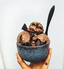 Salted Caramel Chocolate Vegan Icecream Avec Images Recette Creme