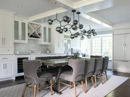 Luckily, you can create your own mosaic table top out of an old table that you have sitting around the house. X Based Dining Table With Gray Nailhead Dining Chairs Contemporary Dining Room
