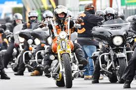 Bandidos From Victoria New South Wales And South Australia Gather In Bendigo Before Their Run Down To Melbourne Pictures Darren How Bendigo Melbourne Riding