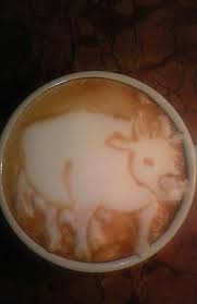 bull latte art カプチーノ ラテアート カフェ