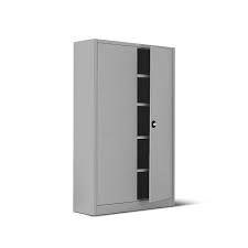 Armadi ufficio con ante scorrevoli rinforzate, nella parte superiore. Armadio In Metallo Per Ufficio Archivio Armadi Metallici Armadietto Metallico 120x60x200 Ante A Battente Consegna 30 Giorni Lavorativi