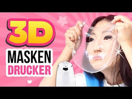 3D GESICHTSMASKEN DRUCKER Ketchup Pumpkin Spice Latte Maske Kosmetik  Schönheit Gesichtspflege