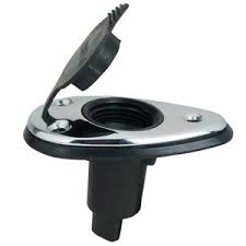 Perko Plug In Type Base 5 Base 2 Contacts Accepts Large Threaded Collar Teardrop West Marine