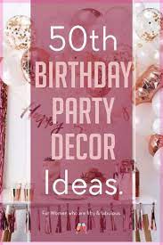 You also can try to find numerousrelated concepts listed here!. 50th Birthday Ideas For Women Turning 50 Themes Decorations Vcdiy Decor And More 50th Birthday Women 50th Birthday Party Decorations 50th Birthday Party Supplies