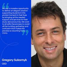 Meet Global Study CEO Gregory Sukornyk 👋🏼 Greg has been founding and  building tech startups for the past 25 years in many verticals including  Internet Access, Video, AdTech, EdTech, and mobile gaming.