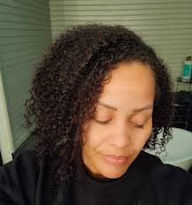 I am loving the ease of the bun......even if it is slightly off center. I  need to embrace the imperfections in life. I am not loving the hole in my  head but