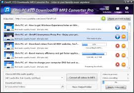 It can download and convert your favorite videos from youtube, . Chrispc Ytd Downloader Mp3 Converter Download