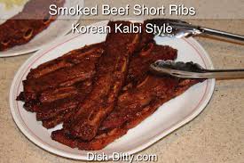 One Of My Son S Favorite Things To Order When We Are Out Is Korean Short Ribs Kalbi When My Husband And I Saw The Rib Recipes Recipes Smoked Beef Short Ribs