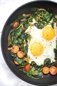 Turmeric Spinach And Eggs Recipe Breakfast Recipes Indian Spinach And Eggs Breakfast Healthy
