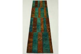 Unsere leistungen nirgendwo billiger, wir ändern unsere preise vor 23. Patchwork Teppich Laufer Turkis Curry In 300x80cm 1001 2082 Carpetido De