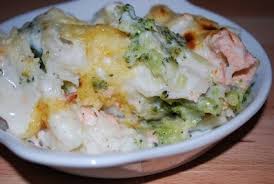 Gratin De Brocolis Choux Fleurs Et Saumon Gratin De Brocolis Recette Gratin Choux Fleurs
