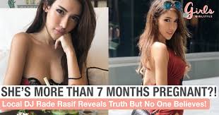 Permanent hair removal at japanipl! Local Actress Dj Jade Rasif Is 7 5 Months Pregnant But No One Believes Her Girlstyle Singapore