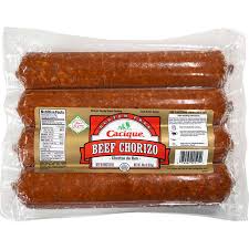 Perfect for a weeknight dinner or easy entertaining. Cacique Beef Chorizo 12 Oz 4 Ct