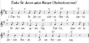 Danke Fur Diesen Guten Morgen Hochzeitsversion Danke Lied Guten Morgen Lied Lied