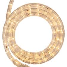 18 Ft Led Warm White Rope Light Kit 216 Lights Connectable Ready To Install Christmas Decorative Party Lighting Mounting Clips Included Walmart Com Walmart Com