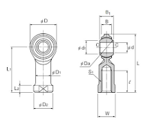 THK NHS8T - Rod Ends - Products - THK linear bearings, THK ...