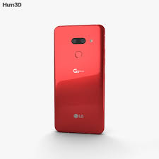 LG G8 ThinQ Carmine Red 3D model ...