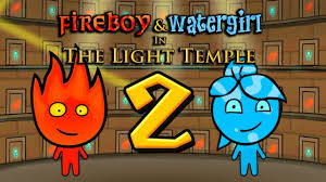 Fireboy And Watergirl 2 The Light Temple Walkthrough All Levels Fireboy And Watergirl Temple Of Light Horse Games