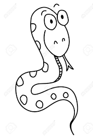 Clipart, black and white pictures, line art and drawings. Snake Drawing For Kids Vector Line Art Royalty Free Cliparts Vectors And Stock Illustration Image 153303224