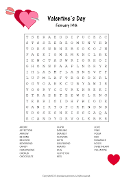 Maybe you would like to learn more about one of these? Valentine Word Search