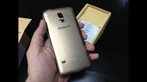 Samsung GALAXY S5 mini DUOS gold color ...