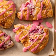 Gluten Free White Chocolate Raspberry Scones - The Loopy Whisk