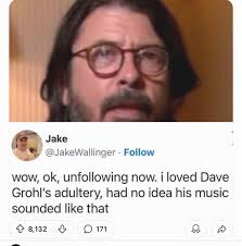 A minha opinião sobre o Dave Grohl não mudou muito à luz dos acontecimentos  recentes. : r/Nirvana